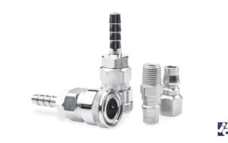 Quick-connect hydraulic couplings cnc machined