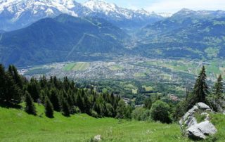 Panorama of the Arve Valley